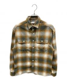 RHC Ron Herman（アールエイチシー ロンハーマン）の古着「Nep Checked Shirt」｜ホワイト×グレー