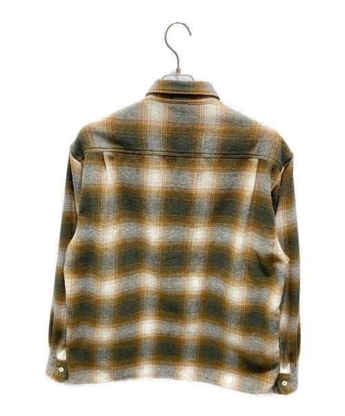RHC Ron Herman（アールエイチシー ロンハーマン）RHC Ron Herman (アールエイチシー ロンハーマン) Nep Checked Shirt ホワイト×グレー サイズ:Ｍの古着・服飾アイテム