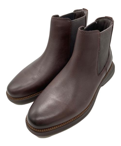 COLE HAAN（コールハーン）COLE HAAN (コールハーン) グランド シャドーライト チェルシーブーツ ブラウン サイズ:9Mの古着・服飾アイテム