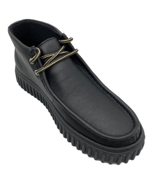 CLARKS（クラークス）CLARKS (クラークス) Torhill Hi ブラック サイズ:UK7.5の古着・服飾アイテム