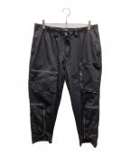 VANS×TOKYO DESIGN COLLECTIVEヴァンズ×トウキョウデザインコレクティブ）の古着「MULTI-FUNKTIONAL ポケットパンツ」｜ブラック