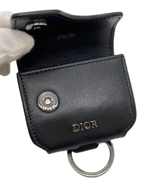 Christian Dior（クリスチャン ディオール）Christian Dior (クリスチャン ディオール) Airpods Pro Case ブラックの古着・服飾アイテム