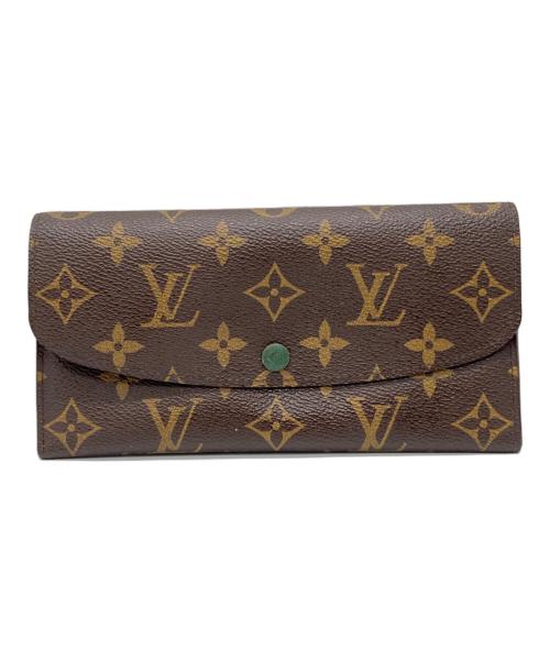LOUIS VUITTON（ルイ ヴィトン）LOUIS VUITTON (ルイ ヴィトン) 長財布　モノグラム　ポルトフォイユ・エミリー ヴェールの古着・服飾アイテム