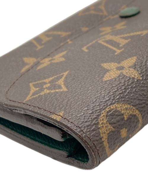 LOUIS VUITTON（ルイ ヴィトン）LOUIS VUITTON (ルイ ヴィトン) 長財布　モノグラム　ポルトフォイユ・エミリー ヴェールの古着・服飾アイテム