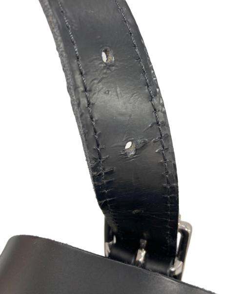 Dr.Martens（ドクターマーチン）Dr.Martens (ドクターマーチン) ダブルベルトショルダーバッグ ブラックの古着・服飾アイテム