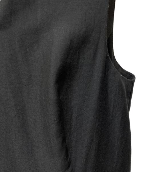 BLENHEIM（ブレンヘイム）BLENHEIM (ブレンヘイム) ノースリーブワンピース ブラック サイズ:XSの古着・服飾アイテム