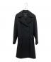 MAX MARA WEEK END LINE（マックスマーラ ウイークエンドライン）の古着「バージンウール ダブルブレストコート」｜ブラック