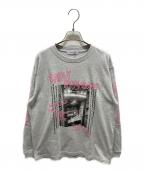 MAISON SPECIALメゾンスペシャル）の古着「EARLYROMANCE Long Sleeve T-shirt/」｜グレー