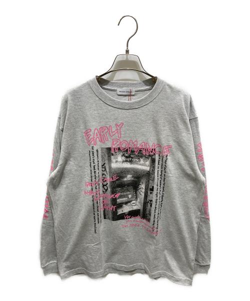 MAISON SPECIAL（メゾンスペシャル）MAISON SPECIAL (メゾンスペシャル) EARLYROMANCE Long Sleeve T-shirt/ グレー サイズ:FREEの古着・服飾アイテム