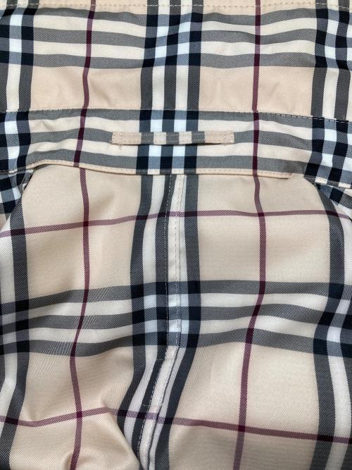 BURBERRY LONDON（バーバリーロンドン）BURBERRY LONDON (バーバリーロンドン) ハーフトレンチノバチェックコート ベージュ サイズ:38の古着・服飾アイテム