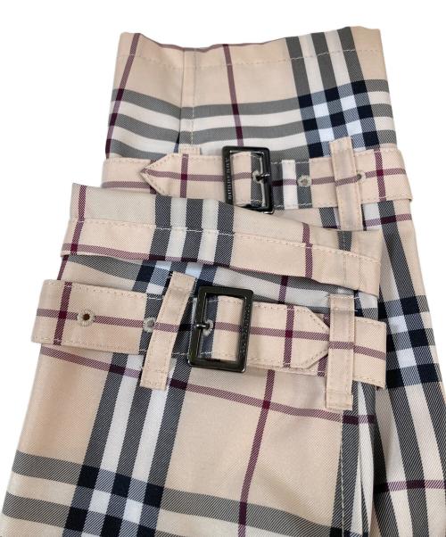 BURBERRY LONDON（バーバリーロンドン）BURBERRY LONDON (バーバリーロンドン) ハーフトレンチノバチェックコート ベージュ サイズ:38の古着・服飾アイテム