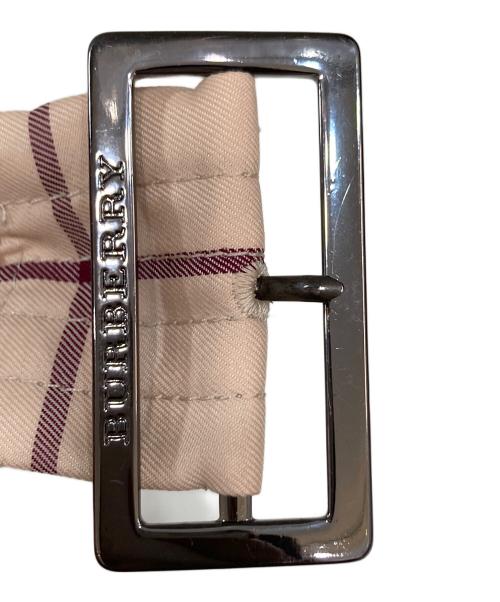 BURBERRY LONDON（バーバリーロンドン）BURBERRY LONDON (バーバリーロンドン) ハーフトレンチノバチェックコート ベージュ サイズ:38の古着・服飾アイテム