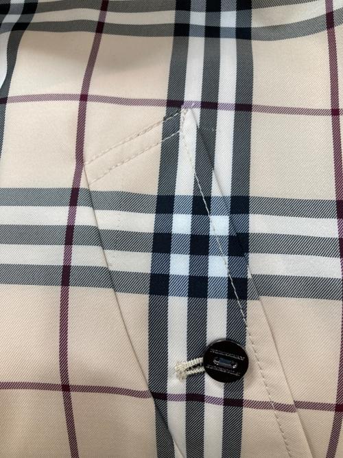 BURBERRY LONDON（バーバリーロンドン）BURBERRY LONDON (バーバリーロンドン) ハーフトレンチノバチェックコート ベージュ サイズ:38の古着・服飾アイテム