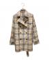 BURBERRY LONDON（バーバリーロンドン）の古着「ハーフトレンチノバチェックコート」｜ベージュ