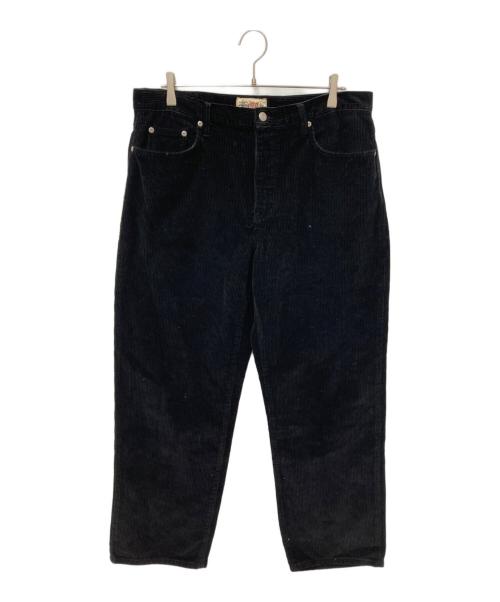 stussy（ステューシー）stussy (ステューシー) Corduroy Big OL ブラック サイズ:32の古着・服飾アイテム
