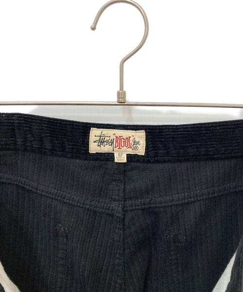 stussy（ステューシー）stussy (ステューシー) Corduroy Big OL ブラック サイズ:32の古着・服飾アイテム