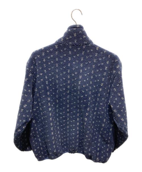 L.L.Bean（エルエルビーン）L.L.Bean (エルエルビーン) バーズアイフリースジャケット ネイビー サイズ:記載なしの為実寸参照の古着・服飾アイテム