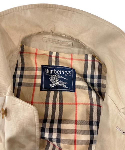 Burberry's（バーバリー）Burberry's (バーバリー) 裏ノバチェックステンカラーコート ベージュ サイズ:Ｍの古着・服飾アイテム