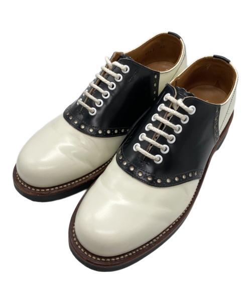 REGAL（リーガル）REGAL (リーガル) GLAD HAND (グラッドハンド) サドルシューズ ホワイト×ブラック サイズ:25の古着・服飾アイテム