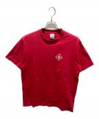 stussyステューシー）の古着「プリントTシャツ」｜レッド