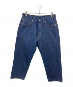 BEAMSビームス）の古着「Wide Denim Pants」｜インディゴ