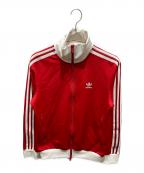 adidasアディダス）の古着「ベッケンバウアートラックジャケット」｜レッド