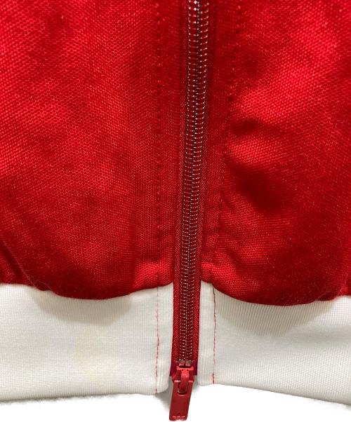 adidas（アディダス）adidas (アディダス) ベッケンバウアートラックジャケット レッド サイズ:Ｌの古着・服飾アイテム