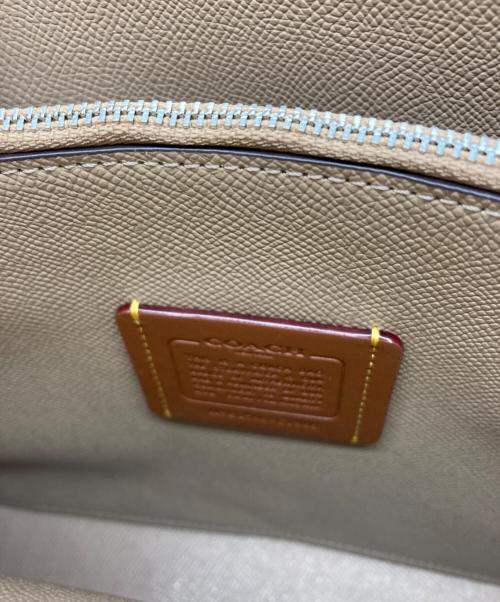 COACH（コーチ）COACH (コーチ) モリー トート バッグ 25 ベージュの古着・服飾アイテム