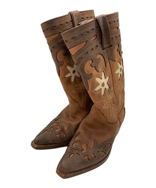 SANCHO BOOTS（サンチョブーツ）SANCHO BOOTS (サンチョブーツ) ウェスタンブーツ ブラウン サイズ:37の古着・服飾アイテム