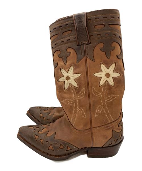SANCHO BOOTS（サンチョブーツ）SANCHO BOOTS (サンチョブーツ) ウェスタンブーツ ブラウン サイズ:37の古着・服飾アイテム