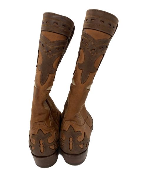 SANCHO BOOTS（サンチョブーツ）SANCHO BOOTS (サンチョブーツ) ウェスタンブーツ ブラウン サイズ:37の古着・服飾アイテム