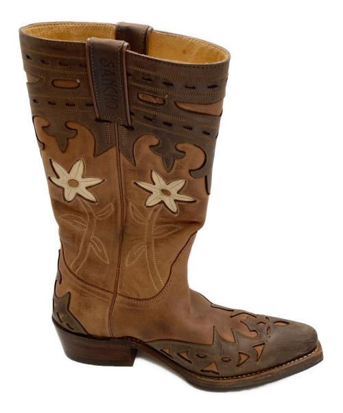 SANCHO BOOTS（サンチョブーツ）SANCHO BOOTS (サンチョブーツ) ウェスタンブーツ ブラウン サイズ:37の古着・服飾アイテム