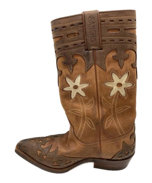 SANCHO BOOTS（サンチョブーツ）SANCHO BOOTS (サンチョブーツ) ウェスタンブーツ ブラウン サイズ:37の古着・服飾アイテム