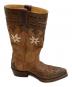 中古・古着 SANCHO BOOTS (サンチョブーツ) ウェスタンブーツ ブラウン サイズ:37：8000円