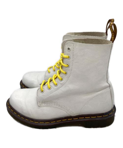 Dr.Martens（ドクターマーチン）Dr.Martens (ドクターマーチン) 8ホールブーツ ホワイト サイズ: UK6の古着・服飾アイテム