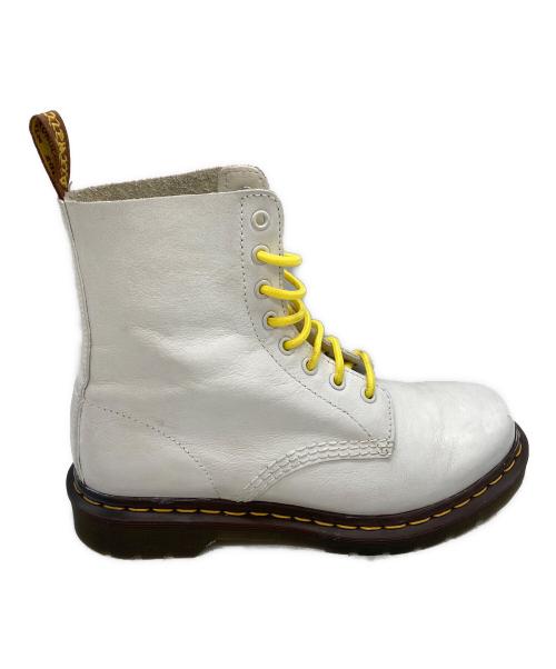 Dr.Martens（ドクターマーチン）Dr.Martens (ドクターマーチン) 8ホールブーツ ホワイト サイズ: UK6の古着・服飾アイテム