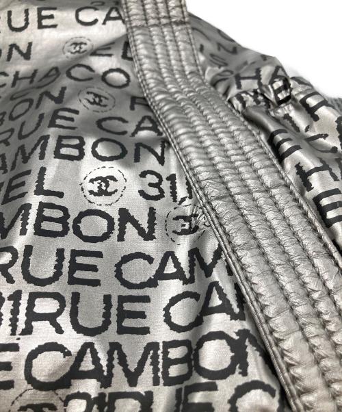 CHANEL（シャネル）CHANEL (シャネル) アンリミテッドロゴハンドバッグ シルバーの古着・服飾アイテム