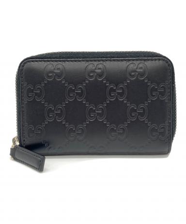中古・古着通販】GUCCI (グッチ) GG柄ラウンドファスナーコインケース