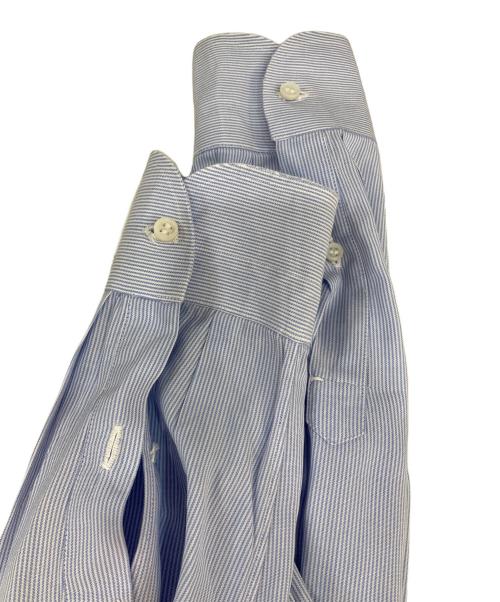 LIVERANO&LIVERANO（リヴェラーノ・リヴェラーノ）LIVERANO&LIVERANO (リヴェラーノ・リヴェラーノ) ストライプシャツ ブルー サイズ:42の古着・服飾アイテム