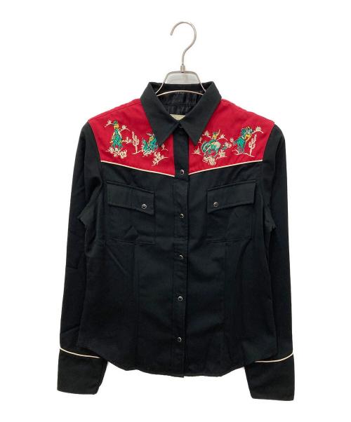 roper（ローパー）ROPER (ローパー) ウエスタンシャツ ブラック サイズ:Mの古着・服飾アイテム