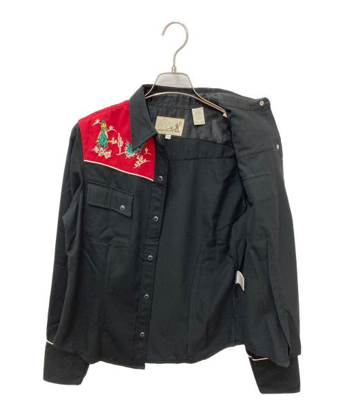 roper（ローパー）ROPER (ローパー) ウエスタンシャツ ブラック サイズ:Mの古着・服飾アイテム