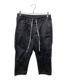 RICK OWENS（リックオウエンス）の古着「drawstring astaires cropped」｜ブラック