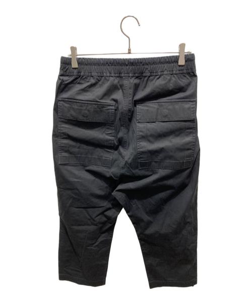 RICK OWENS（リックオウエンス）RICK OWENS (リックオウエンス) drawstring astaires cropped ブラック サイズ:48の古着・服飾アイテム