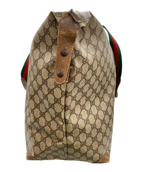 GUCCI（グッチ）GUCCI (グッチ) トートバッグ　GGスプリーム ベージュの古着・服飾アイテム