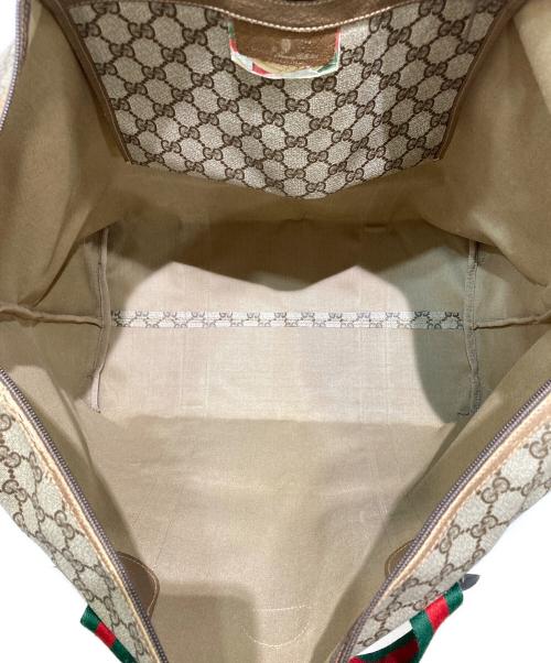 GUCCI（グッチ）GUCCI (グッチ) トートバッグ　GGスプリーム ベージュの古着・服飾アイテム