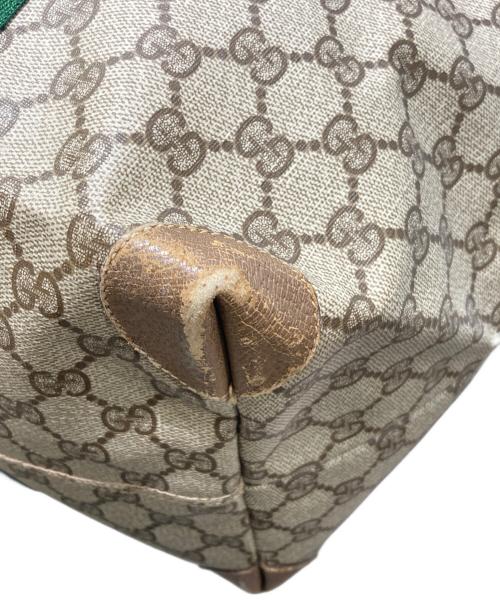 GUCCI（グッチ）GUCCI (グッチ) トートバッグ　GGスプリーム ベージュの古着・服飾アイテム