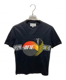 Maison Margiela（メゾンマルジェラ）の古着「パッチワークロックTシャツ」｜ブラック