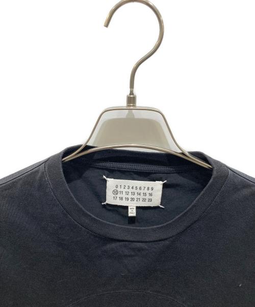 Maison Margiela（メゾンマルジェラ）Maison Margiela (メゾンマルジェラ) パッチワークロックTシャツ ブラック サイズ:46の古着・服飾アイテム