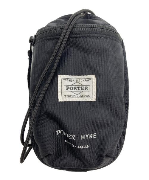 PORTER（ポーター）PORTER (ポーター) HYKE (ハイク) ショルダーポーチ ブラックの古着・服飾アイテム