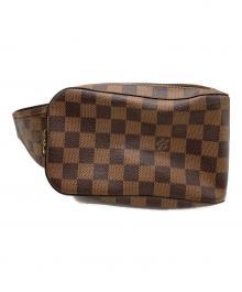LOUIS VUITTON（ルイ ヴィトン）の古着「ダミエ ジェロニモス　ボディーバッグ」｜ブラウン
